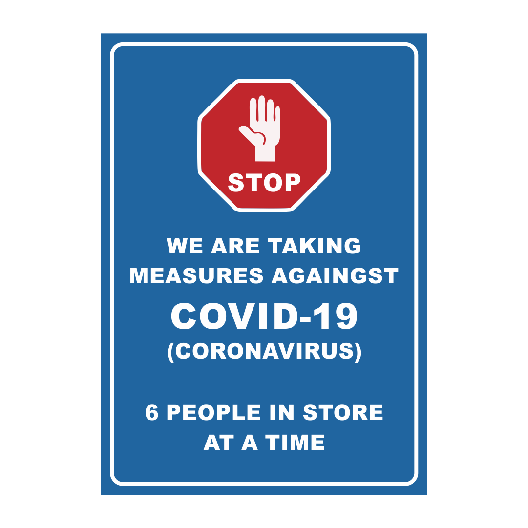 Wall signage (Covid 02)