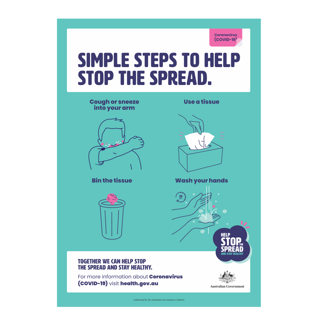 Wall signage (Covid 10)