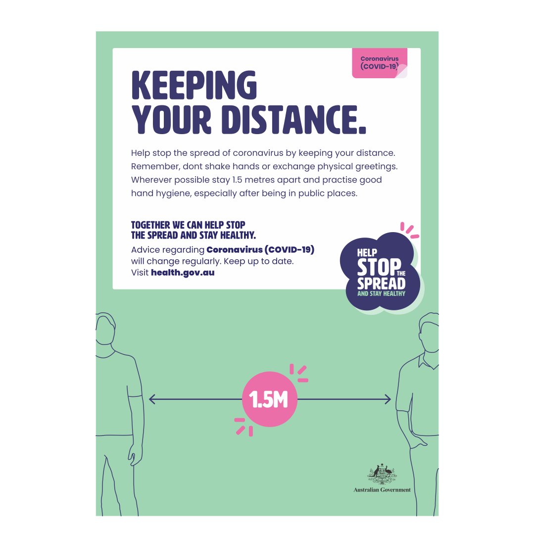 Wall signage (Covid 11)