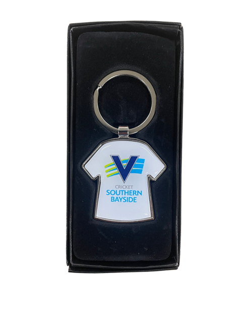T-Shirt Metal Key Tag with Doming Both Sides