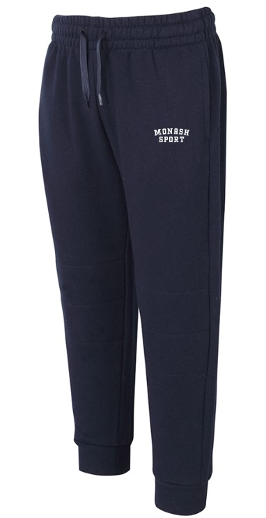 JB's Fleecy C Of C  Cuffed Track Pant - Navy (Monash Logo)