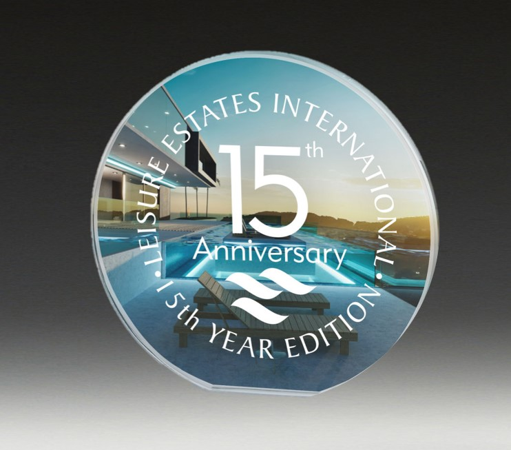 ACRYLIC ROUND TROPHY