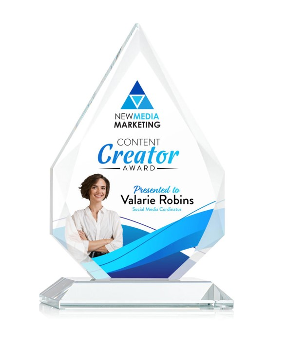 ACRYLIC ARROW TROPHY