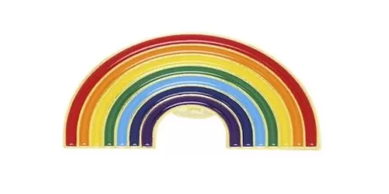 PRIDE RAINBOW LAPEL PIN
