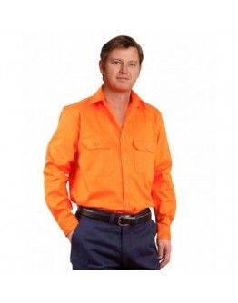 Cotton Drill Work Shirts